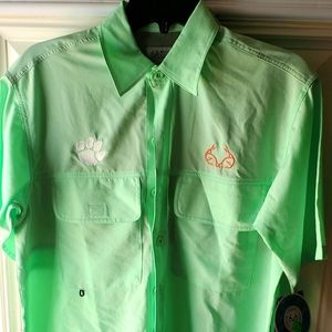 Realtree Clemson Fishing Shirt